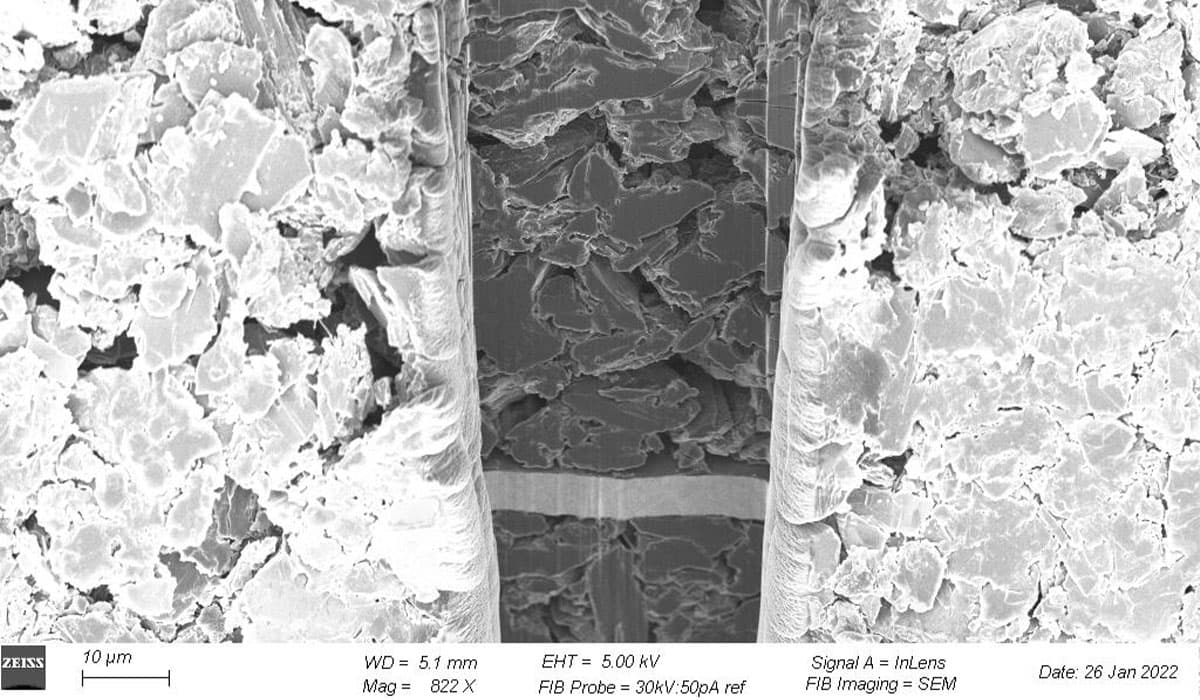 Zerstörende Prüfung von Batteriezellen zur Schadensanalyse